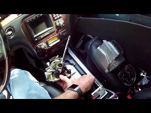 How the gear shift mechanism works S,SL and CL 500's and 600's 1999-2006