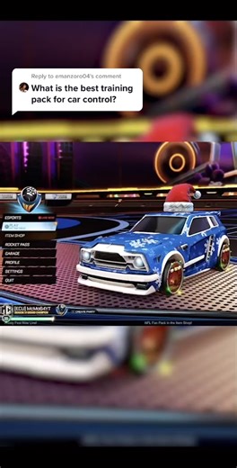 Enhance Aerial Car Control in Rocket League