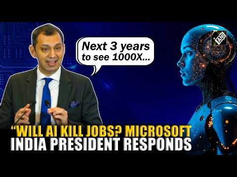 "AI will not kill jobs but will...": Microsoft India & South Asia Prez Puneet Chandok big’s remark