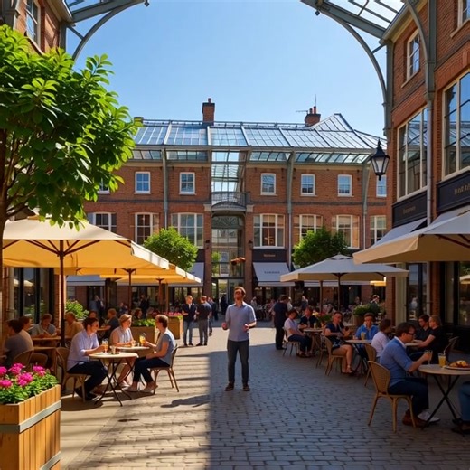 2.5K views · 20 reactions | Covent Garden market hall in London, a historic hub of commerce and culture, depicted in a late 19th-century photograph and its contemporary form. Originally a fruit and vegetable market dating back to the 17th century, it was redeveloped in the 1980s and now thrives as a popular retail, dining, and entertainment destination. | WarWhiz | Facebook