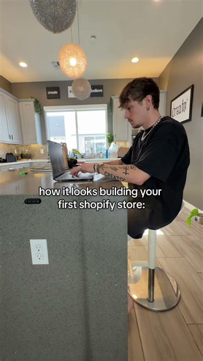 How it looks building your shopify store