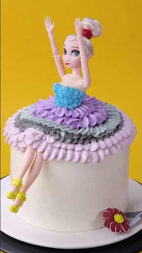 Princess Cake Decoration for Your Kids #shorts