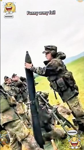 Funny soldier moments🤣🤣 They also make mistakes