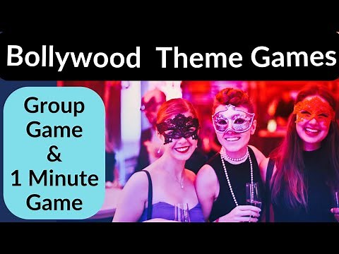 Bollywood Theme game #ladieskittypartygame / Fun games / 1 Minute game for parties | Kitty games