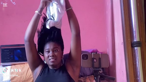 New hairstyle✨#inlovewithmyhair #dreadlocks #locsoftiktok #locs #smirlyne