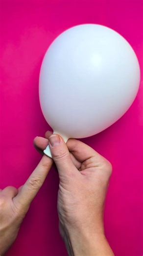 How to Make a Little Snowman ☃️ with Balloon 🎈