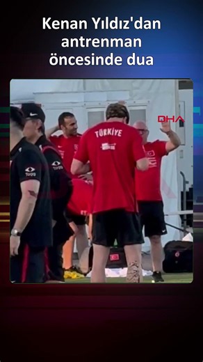 Kenan Yıldız'dan antrenman öncesinde dua #shorts