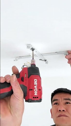 Lighting Fixture Installation Work #electrician