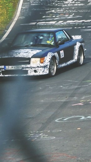 MECHATRONIK on Instagram: "The Project 107 on the Nordschleife. #mechatronik#project107#mercedesamg#mercedesbenz#restomod#newtechseries#107#mercedes107#slc#slc107"