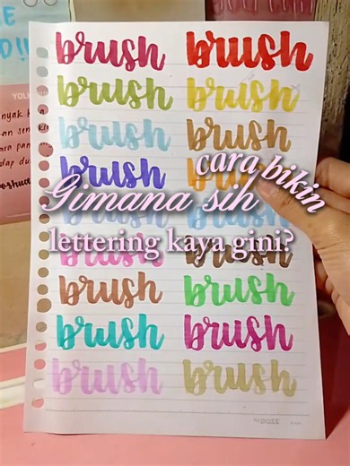 Learn Brush Pen Lettering Techniques Easily
