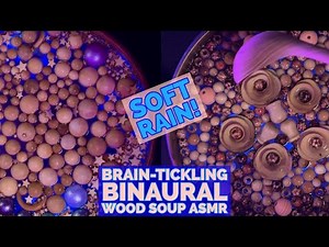 Sleep with Soft Rain & Relaxing Wood Soup ASMR