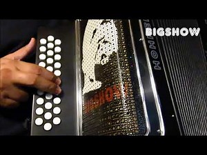 el columpio rieleros tutorial instruccional acordeon sol principiante