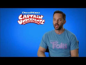 Captain Underpants Movie [HD] 2017 | "Professor Poopypants" Nick Kroll Interview