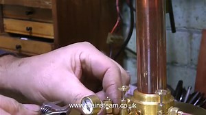A QUICK GAS FIRED MODEL BOILER TEST - IN THE WORKSHOP