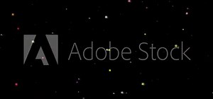 Moving Back and Forth Across Simple Pixelated Starfield Loop