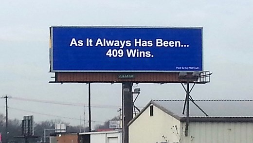 Joe Paterno’s last game as Penn State’s head coach was win No. 409 in 2011