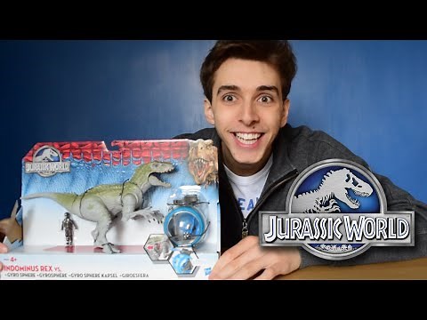 BEST JURASSIC WORLD TOY! - Indominus Rex VS Gyrosphere || Jurassic World Hasbro Line