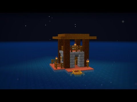 Tiny Survival Floating Base on Ocean 🌊 | Minecraft Build