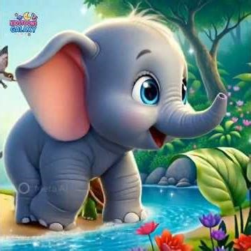 Ellie the Helpful Elephant 🐘 | Jungle Story About Kindness | Kids Bedtime Story