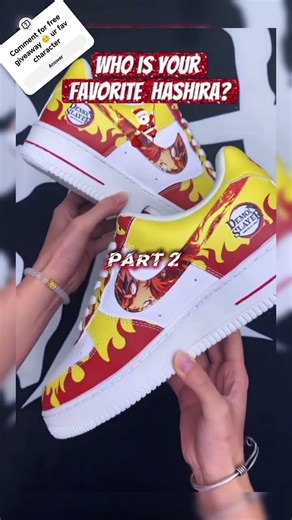 All Hashira Sneakers 👟🔥 | Demon Slayer Anime Shoes #anime #demonslayer