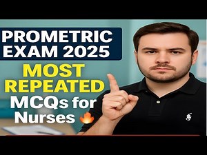 Prometric Exam 2025 – 50 Most Repeated MCQs for Nurses 📚🔥 | Pass in First Attempt!