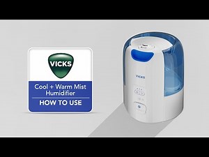 Dual Comfort Cool Warm Mist Humidifier VWC775 - How to Use