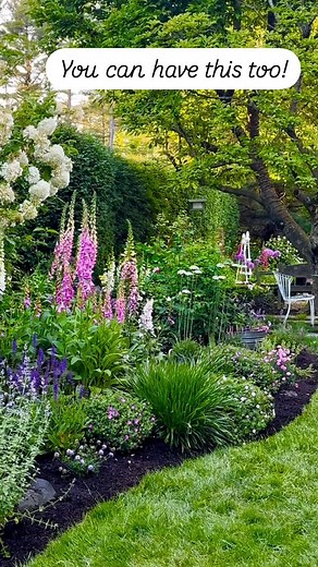 Ann Ludwig Scanlon on Instagram: "Do you want this cottage garden? It has gone viral on several occasions and this year you can too! Follow along on a 3 part series sponsored by @jacksonandperkins on how to plan and execute a cottage garden. Comment COTTAGE and I will send you the first in the series . #cottagegarden #cottagegardens #cottagegardenflowers #cottagegardenstyle ##jacksonandperkins #planacottagegarden"