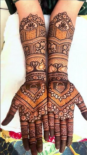 Bridal Dulhan Mehndi Designs 2026 💖 Latest Full Hand Mehndi Ideas 👰✨ Easy & Stylish Henna Designs---
