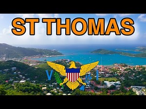 St Thomas US Virgin Islands Tour 4K