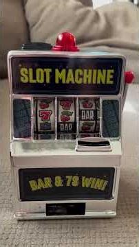 Mini slot machine from Dave and busters 3,500 tickets
