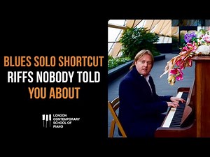 Blues Riffs That Sound Great In Piano Solos