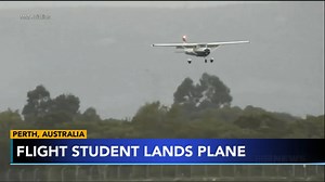 Pilot trainee lands plane after instructor passes out