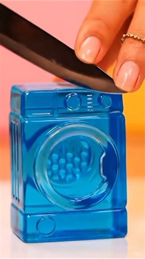 Cutting Jelly Washing Machine & Jelly Chair | Satisfying ASMR #ai #aiasmr