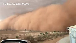 Initial reaction on Facebook live from Cory Morris just north of Big Spring, TX about 1 hour ago. | KSAN NEWS
