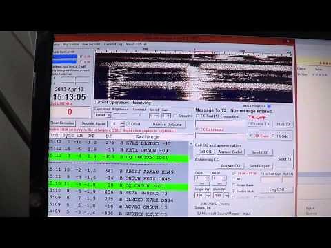 Introduction to JT65 amateur radio digital mode