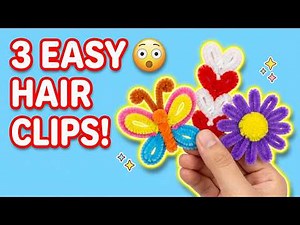 3 Amazing Pipe Cleaner Crafts Anyone Can Make! (Butterfly, Heart & Flower)