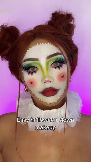 Easy Halloween Clown Makeup Tutorial | Makeup Challenge