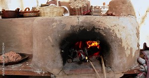 traditional mexican cooking clay comal for making tortillas.