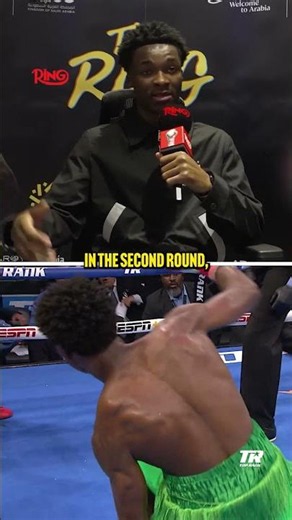 Abdullah Mason explains how being knocked down & bouncing back shows the caliber of fighter he is 🗣️