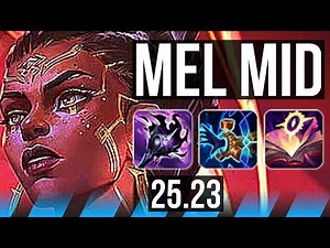 MEL vs FIZZ (MID) | 16/2/4, Legendary | EUW Grandmaster | 25.23