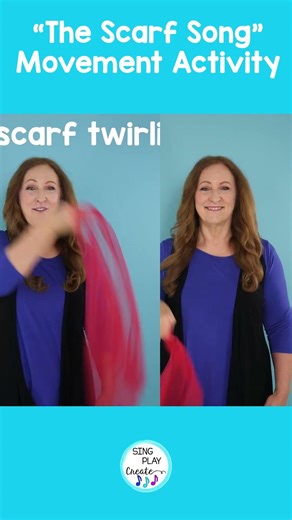 The Scarf Song! 🧣🎶 PreK-K Movement & Brain-Body Fun