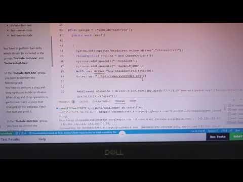 Mini-projwct for Selenium deep skill.