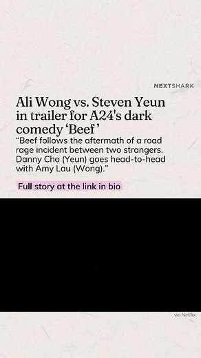 Netflix released the official trailer for “Beef,” an upcoming dark comedy starring @aliwong and @steveyeun, on Wednesday. 🚨 Sign up for our newsletter at the link in bio👆 @nextshark 👈👈👈 support by following 🙏🙏🙏 #netflix | NextShark