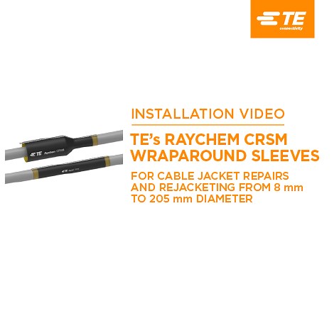 Raychem CRSM Wraparound Sleeve Installation Video
