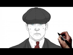How To Draw Thomas Shelby | Step By Step | Peaky Blinders