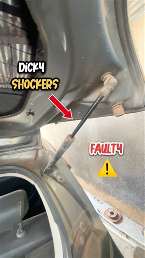 Car boot shocker problem | Solution 🔥 #shorts #short