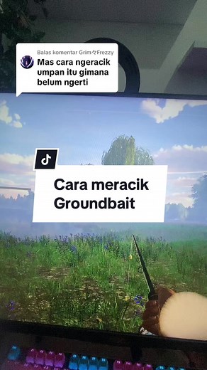Cara Meracik Umpan Groundbait di Weeping Willow Fishing Planet