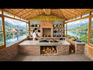 Talented woman builds a fully equipped KITCHEN in just 40 days — and everyone was CAUGHT OFF GUARD