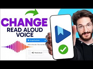 How to CHANGE READ ALOUD VOICE in Google Play Books (Step by Step)