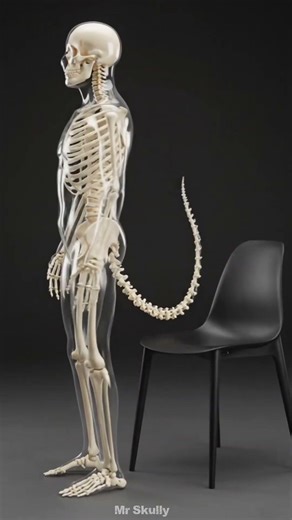 What if HUMANS had TAILS? Evolution Would Be Very Different #youtubeshorts #facts